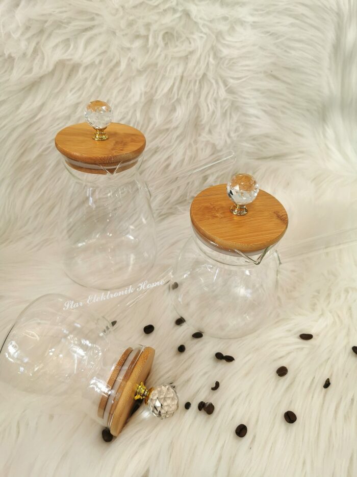 Glas Kaffee Set – Bild 2